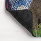 星空の夜 – チョコレートセントプードル マウスパッド (コーナー)