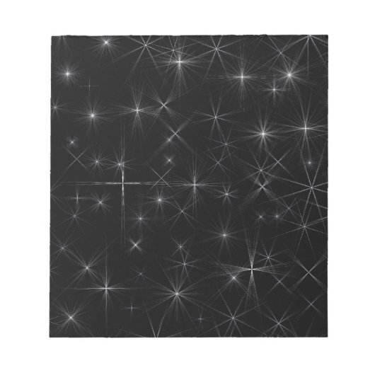 星空の夜 ノートパッド (正面)