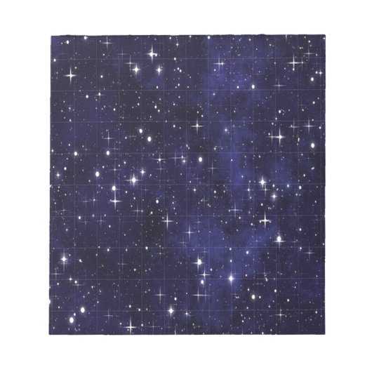 星空の夜 ノートパッド (正面)