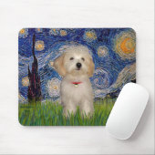 星空の夜 – ハバナの子犬 マウスパッド (マウス)
