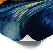 星空の夜 – ビーグル犬002 – 銭湾ゴッホ ポスター (コーナー)