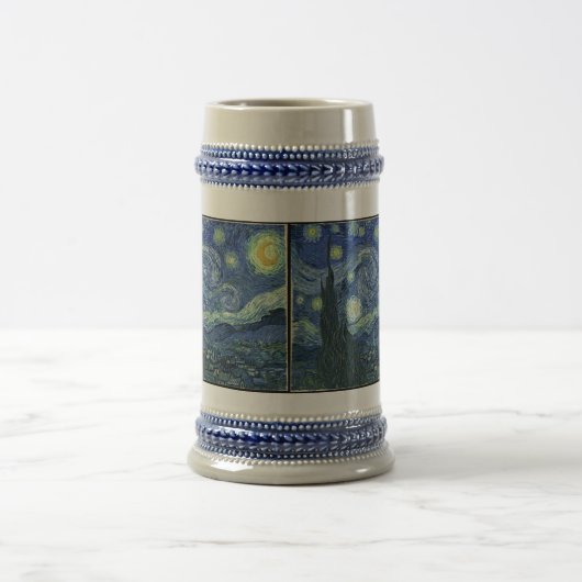星空の夜 ビールジョッキ (中央)