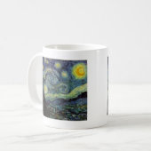 星空の夜 – ファンゴッホ コーヒーマグカップ (正面左)