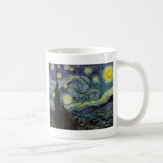 星空の夜 – ファンゴッホ コーヒーマグカップ (右)