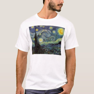 星空の夜 – ファンゴッホ Tシャツ