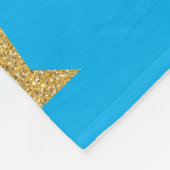 星空の夜 フリースブランケット (角)