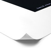 星空の夜 ポスター (角)