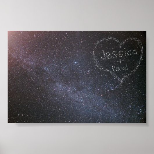 星空の夜 ポスター (正面)