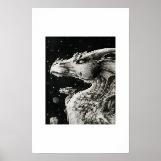 星空の夜 ポスター (正面)