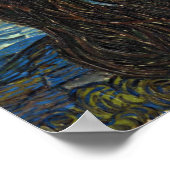 星空の夜 ポスター (角)