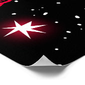 星空の夜 ポスター (角)