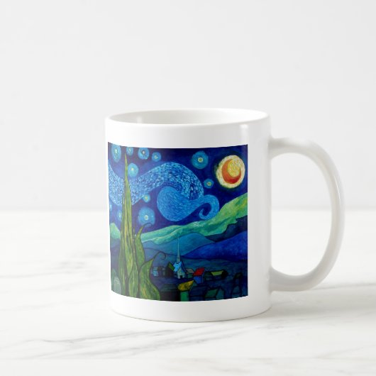 星空の夜 マグカップ (右)