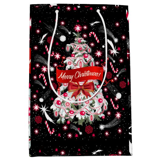 星空の夜 ミディアムペーパーバッグ (正面)