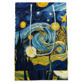 星空の夜 ミディアムペーパーバッグ (裏面)