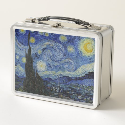 星空の夜 メタルランチボックス (正面)
