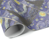 星空の夜 ラッピングペーパー (ロールコーナー)