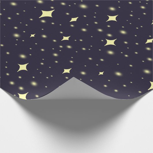 星空の夜 ラッピングペーパー (角)