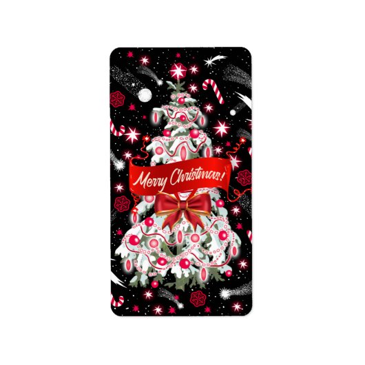 星空の夜 ラベル (正面)