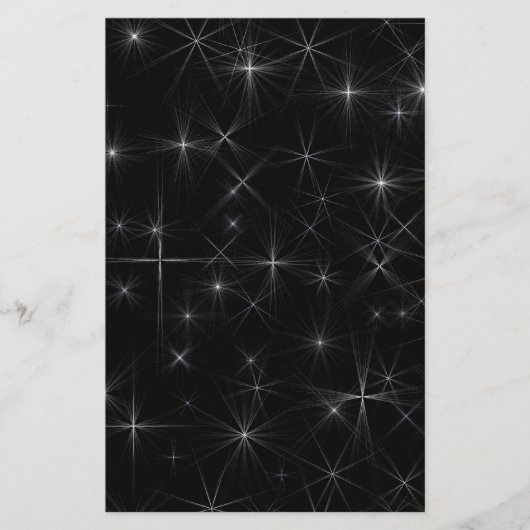 星空の夜 便箋 (正面)