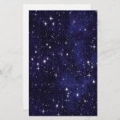 星空の夜 便箋 (正面/裏面)
