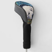 星空の夜 – 素晴らし Pyrenees Puppy Dog 003 - ゴルフヘッドカバー (アングル)