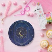 星空の夜 結婚式 ペーパープレート (パーティー)