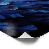 星空の夜 – 縁どコリードッグ002 - Qian wa ポスター (コーナー)