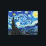 星空の夜(1889) キャンバスプリント<br><div class="desc">The Starry Night (1889) by Vincent Vanゴッホ.</div>