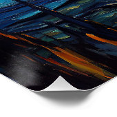 星空の夜 – Chihuahua Dog 002 – 銭湾行く ポスター (コーナー)