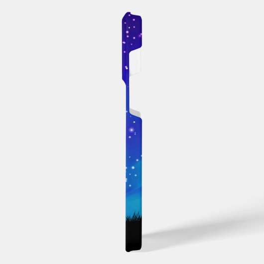 星空の夜 iPhoneケース (左側面)