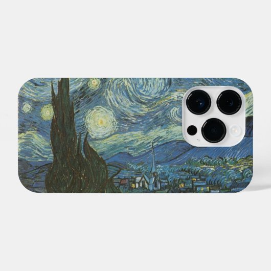 星空の夜 iPhoneケース (裏面横)