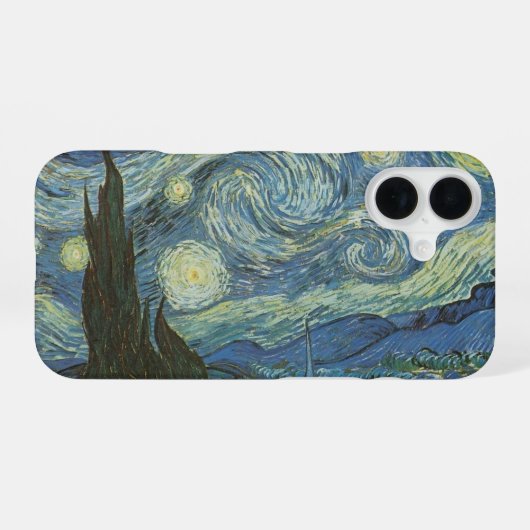 星空の夜 iPhone 16ケース (裏面横)