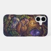 星空の夜 iPhone 16ケース (裏面横)