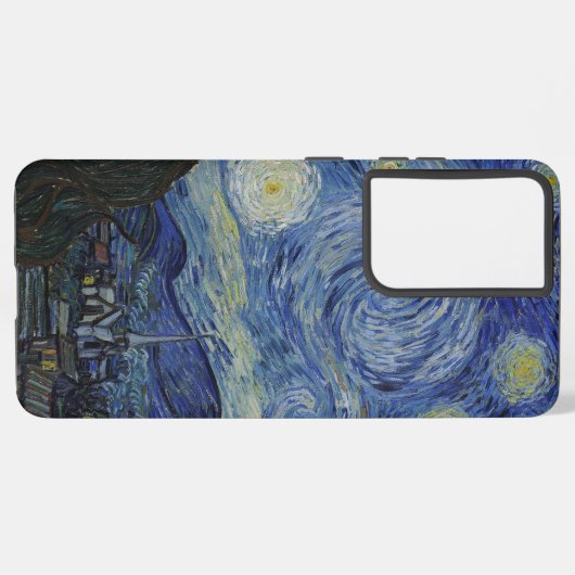 星空の夜 SAMSUNG GALAXYケース (左側面)