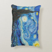 星空の夜 | Vanゴッホ | アクセントクッション (裏面(縦))