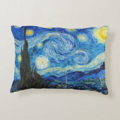 星空の夜 | Vanゴッホ | アクセントクッション (裏面)