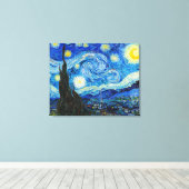 星空の夜 | Vanゴッホ | キャンバスプリント (インサイチュ (ウッドフロア))