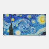 星空の夜 | Vanゴッホ | デスクマット (正面)