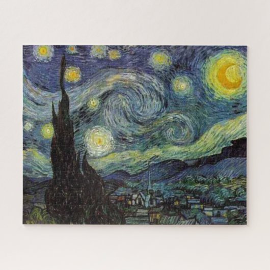 星空の夜 – van Gogh Painting Art ジグソーパズル (横)