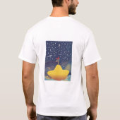 星空の夢の旅 Tシャツ (裏面)