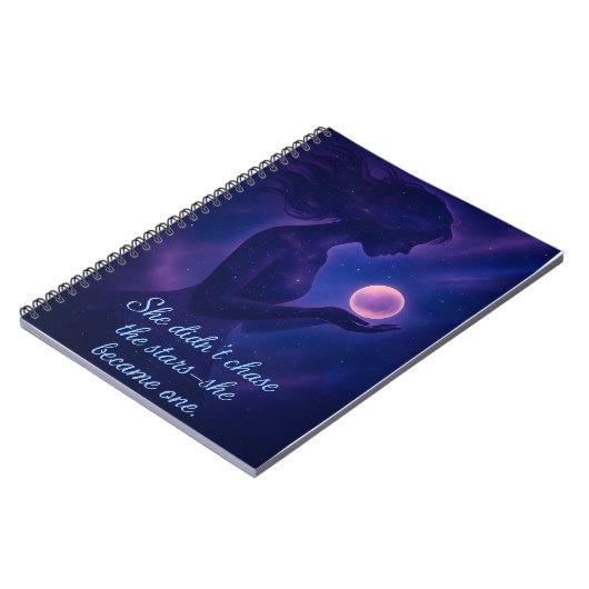 星空の夢 – 星に ノートブック (左側)