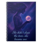 星空の夢 – 星に ノートブック (正面)
