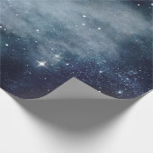 星空の星々の星空の星空の星々の宇宙 ラッピングペーパー (角)