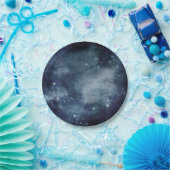 星空の星の星星占い ペーパープレート (パーティー)