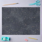 星空の星空の夜シリーズデザイン4 薄葉紙 (クラフト)