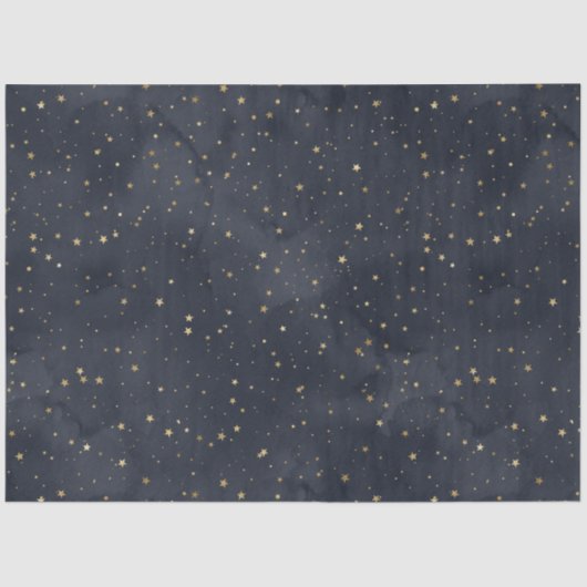 星空の星空の夜シリーズデザイン4 薄葉紙 (正面)