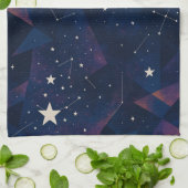 星空の星空 – 天の夜模様 キッチンタオル (折り畳み)