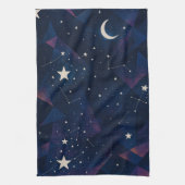 星空の星空 – 天の夜模様 キッチンタオル (縦)