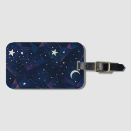 星空の星空 – 天の夜模様 ラゲッジタグ