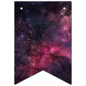 星空の星 銀河 星系 パターン バンティングフラッグ (第2の旗)